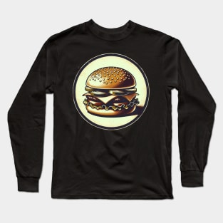 burger Long Sleeve T-Shirt